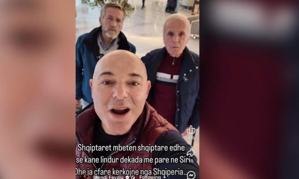 Blendi Fevziu takon dy shqiptarë në Siri, njëri nga Ferizaji tjetri nga Shkodra