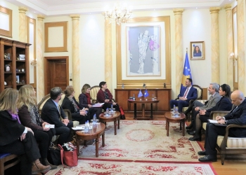 Konjufca pret në takim delegacionin e Asamblesë Parlamentare të Këshillit të Evropës, flasin për zgjedhjet