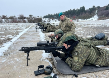 Forcat e Armatosura Turke trajnojnë ushtarët e Kosovës