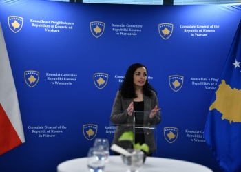 Osmani merr pjesë në ceremoninë përkujtimore të 80-vjetorit të çlirimit të kampit nazist Aushvic