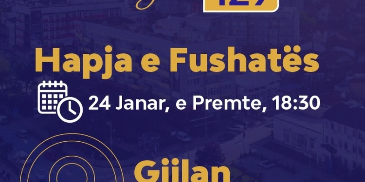 Selim Pacolli: Fushata e Koalicionit për Familjen nis në Gjilan më 24 Janar