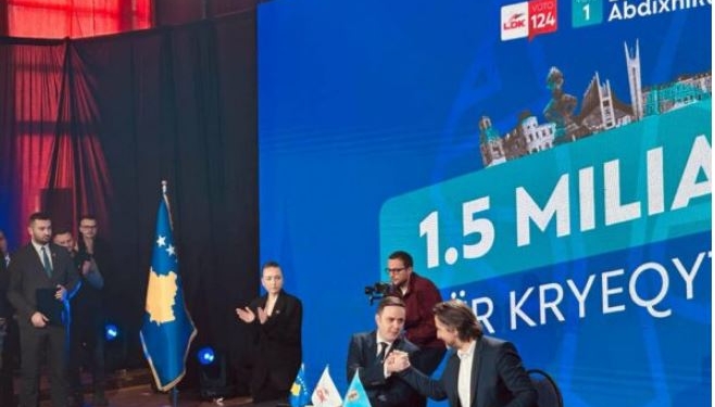 “1.5 miliard euro investime”: Abdixhiku dhe Rama nënshkruajnë marrëveshjen për projektet për Prishtinën