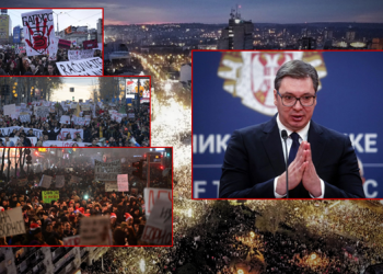 Shembja e kulmit të stacionit në Novi Sad po e “shemb” pushtetin e Vuçiqit