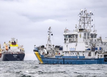 Kapet anija e dytë në hetimin e dëmtimit të kabllove në Detin Baltik