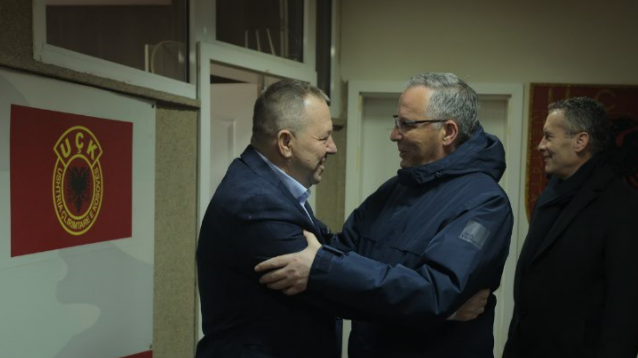 Hamza viziton OVL-në e UÇK-së, i ofron mbështetje kryetarit Gucati