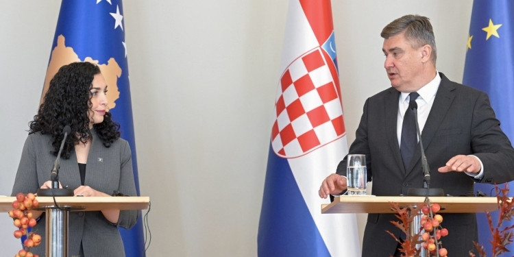 Osmani uron Milanoviq për rizgjedhjen si president i Kroacisë