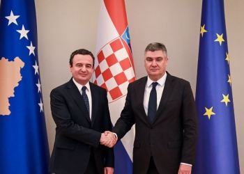 Kurti e uron Milanoviq për rizgjedhjen president i Kroacisë