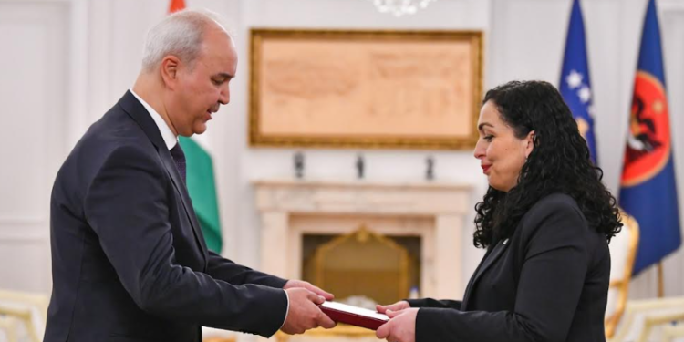 Osmani pranoi letrat kredenciale nga ambasadori jorezident i Jordanisë