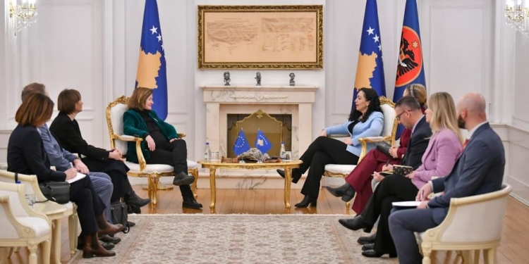 Osmani takon vëzhguesit e BE-së, flasin për zgjedhjet e 9 shkurtit