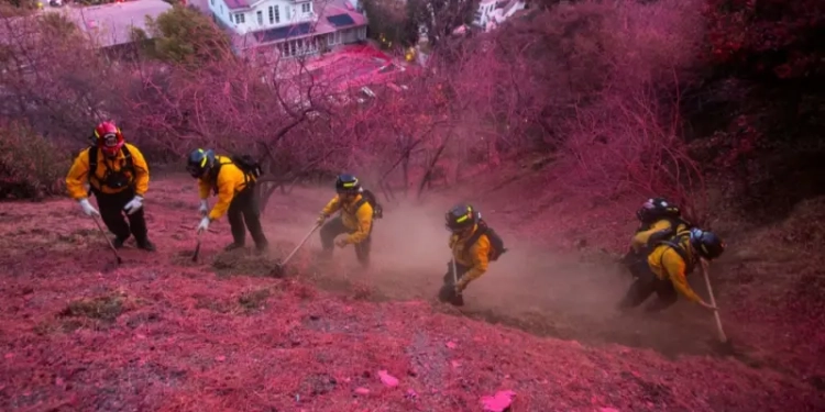 Zjarrfikësit nga e gjithë Amerika e Veriut shkojnë në LA