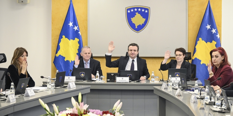 Këto janë të gjitha vendimet që u morën sot në mbledhjen e Qeverisë