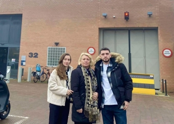 Familja e viziton në Hagë Fadil Fazliun, ky është mesazhi i djalit të tij