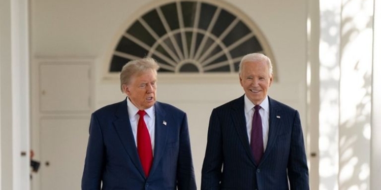 Çfarë biseduan Biden dhe Trump gjatë rrugës për inaugurimin?