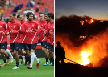 Ish sulmuesit të Arsenalit i digjet shtëpia në vlerë prej 3.3 milionë funtesh në Los Angeles