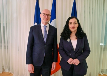 Presidentja Osmani takon ambasadorin francez, flasin për çështjet e sigurisë dhe zhvillimet politike