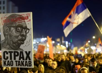 Vuçiq s’arrin të gjejë gjuhë të përbashkët me studentët