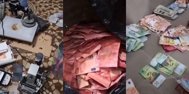 Aksioni “Vardar” zbulon grupin që falsifikonte para për në Kosovë dhe shtetet e tjera