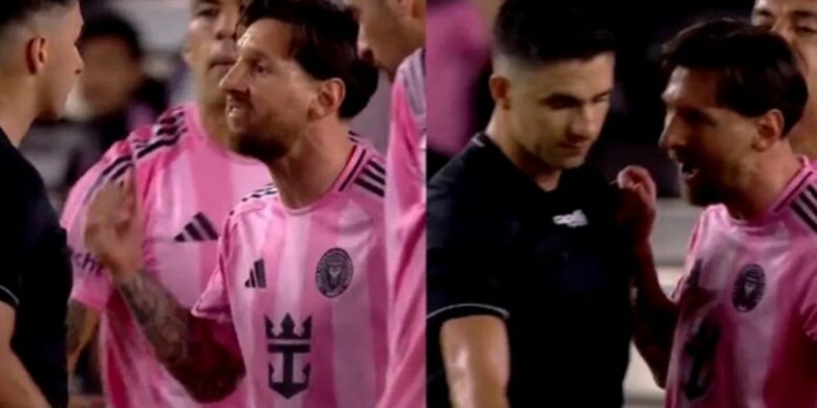 Messi u përplas ashpër me gjyqtarin, zbulohet çka i tha