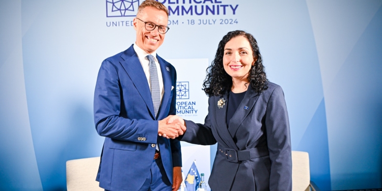 Presidenti i Finlandës uron Kosovën për 17-vjetorin e Pavarësisë