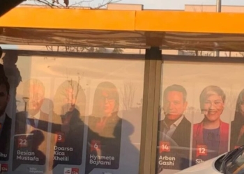 Kishin mbushur stacionet e autobusëve në Prishtinë me posterë të Abdixhikut e kandidatëve, LDK gjobitet me 12 mijë euro