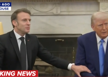 Macron ia ndërpren fjalën Trumpit për ta korrigjuar rreth ndihmës së Evropës për Ukrainën