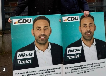 Kosovari Nikola Tunici fiton ulëse në Parlamentin e Hamburgut