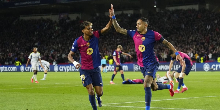 Barcelona triumfon me spektakël dhe siguron çerekfinalen në Ligën e Kampionëve