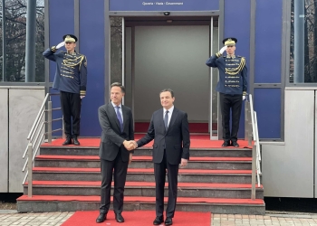 Rutte arrin në Qeveri, pritet nga kryeministri Kurti