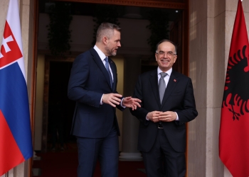 Presidenti sllovak tregon që Begaj i kërkoi njohjen e Kosovës, thotë se pozicioni negativ s’lidhet me Shqipërinë