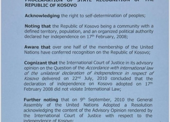 Osmani mirëpret njohjen nga Kenia: Vendimi i nënshkruar nga Ruto ka ardhur në Presidencë