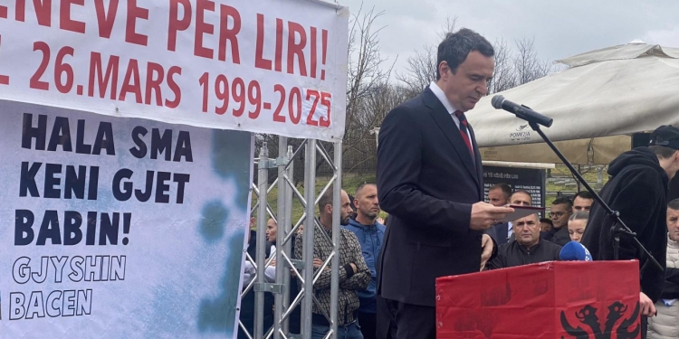 Kryeministri Kurti nga Krusha e Vogël kërkoi që kryerësit e krimeve të vihen para drejtësisë