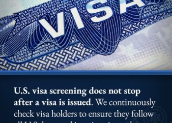 Ambasada e SHBA-së: Kontrolli i vizave s’ndalet, kush nuk zbaton ligjet dhe rregullat i revokohet viza