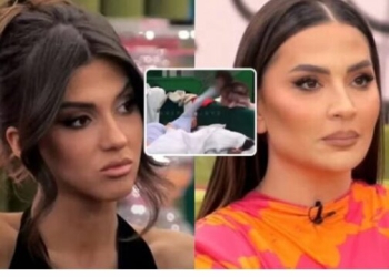 Rozana e godet Loredanën në fytyrë