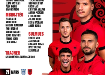 Kualifikueset e Kupës së Botës 2026, ndeshjet ndaj Anglisë dhe Andorrës, trajneri Silvinjo publikon listën e lojtarëve