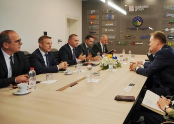 Rafuna, priti në takim Përfaqësuesin e ri special të BE-së për dialogun Kosovë-Serbi, Peter Sorensen
