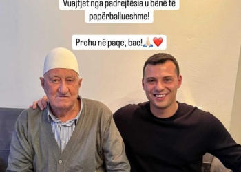 Djali i Thaçit reagon për vdekjen e gjyshit: I mbylli sytë i qetë pas takimit të fundit me babin