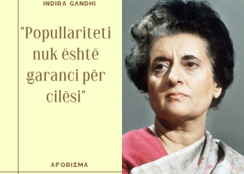Thëniet më të fuqishme nga Indira Gandhi