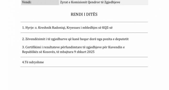 KQZ-ja nesër i certifikon rezultatet e zgjedhjeve të 9 shkurtit