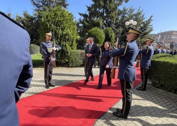Presidentja Osmani pret në takim presidentin e Letonisë, Edgars Rinkevics