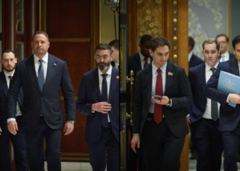 A ka marrëveshje me SHBA-në? Kryenegociatori ukrainas poston një ‘emoji’ me shtrëngim duarsh