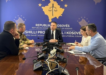 Koordinatori i Zyrës për Mbrojtje dhe Ndihmë Viktimave priti në takim përfaqësues të KFOR-it