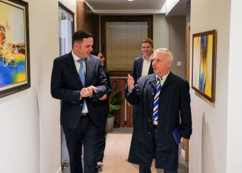 Rohde takon edhe Abdixhikun, kryetari i LDK: Folëm për qëndrimet tona lidhur me zhvillimet politike në vend