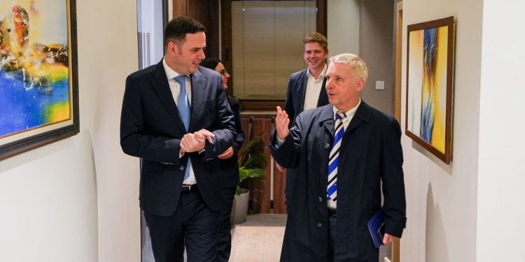 Rohde takon edhe Abdixhikun, kryetari i LDK: Folëm për qëndrimet tona lidhur me zhvillimet politike në vend