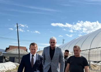 Kryetari Idrizi ka vizituar fidanishte në fshatin Pantinë: Punë të tilla meritojnë përkrahje