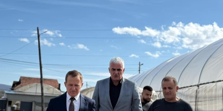 Kryetari Idrizi ka vizituar fidanishte në fshatin Pantinë: Punë të tilla meritojnë përkrahje