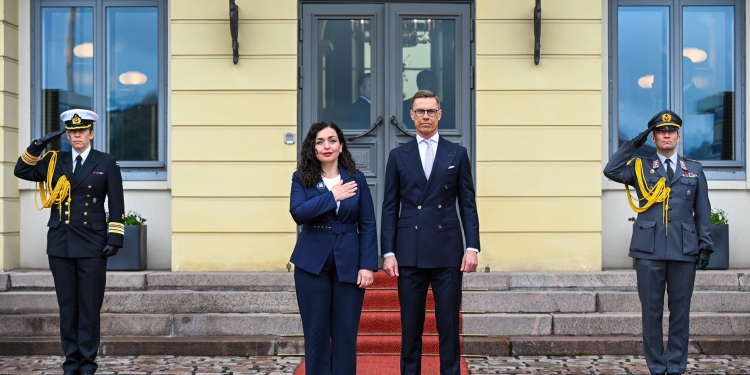 Osmani: Finlanda ka qenë gjithmonë krah Kosovës në ditët më të vështira dhe në rrugëtimin tonë euroatlantik