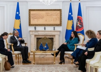 Osmani takon shefin e EULEX-it, diskutojnë për sigurinë dhe sundimin e ligjit në Kosovë