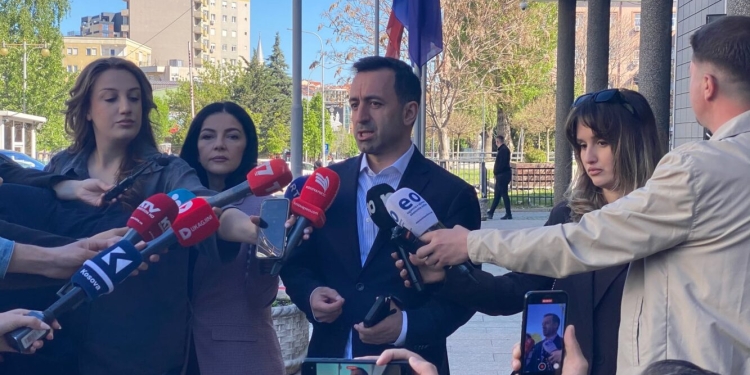 Basha -VV: Do ta votojmë prapë Albulena Haxhiun për kryeparlamentare