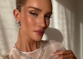 E veshur në të bardha, Rosie shkëlqen në fotosesionin e fundit