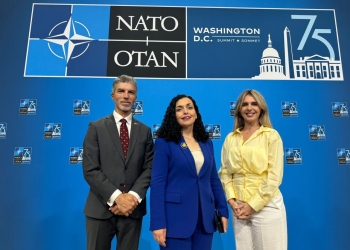 Osmani uron 76 vjetorin e NATO-s: Unitet, forcë dhe paqe